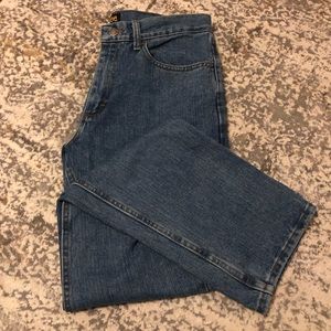 Lee Relaxed Fit Straight Leg Jeans Size 32 x 34